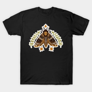 Small Death's-head Hawk Moth T-Shirt